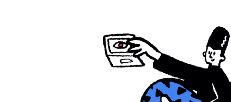 Hello World in yellow background image