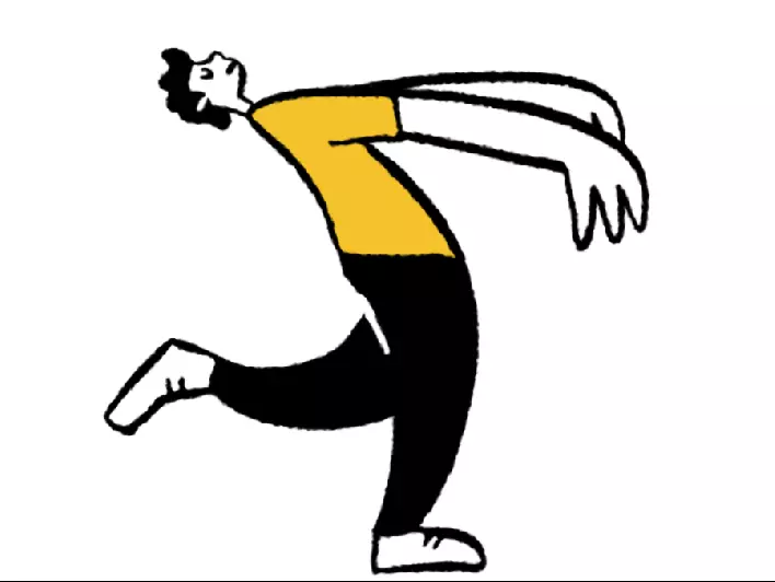 A man sitting on a chair